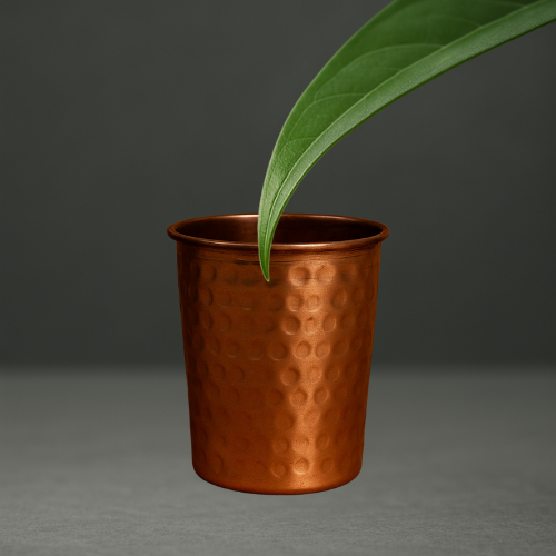 כוס נחושת טהורה- דגם  ״לאה״ - Shammaim